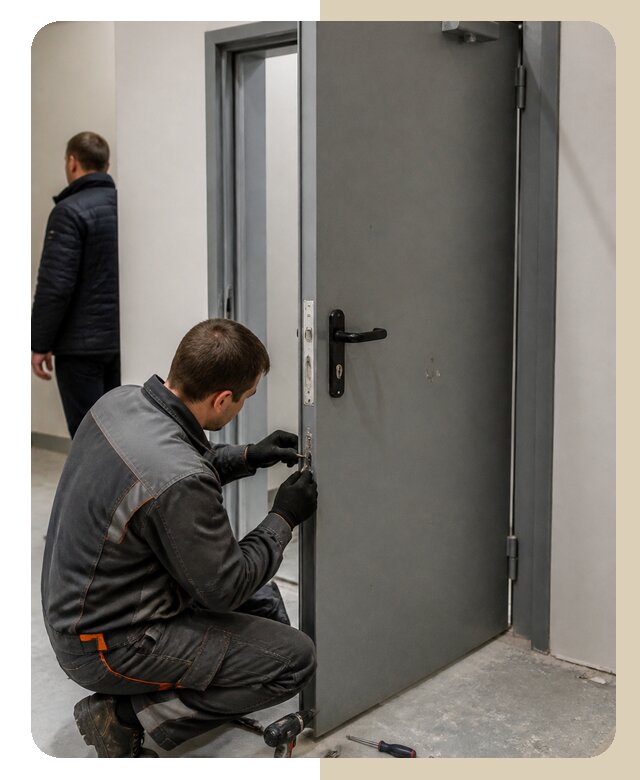Ремонт противопожарной двери в Нововоронеже по цене 6578 р. | ДвериЛегко-Нвв