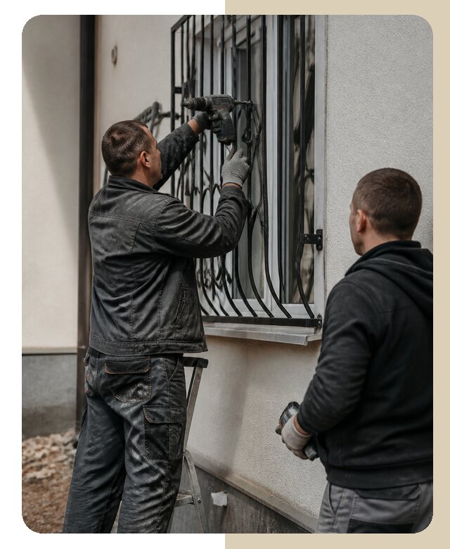 Установка наружных решеток в Нововоронеже от 4959 р. | ДвериЛегко-Нвв